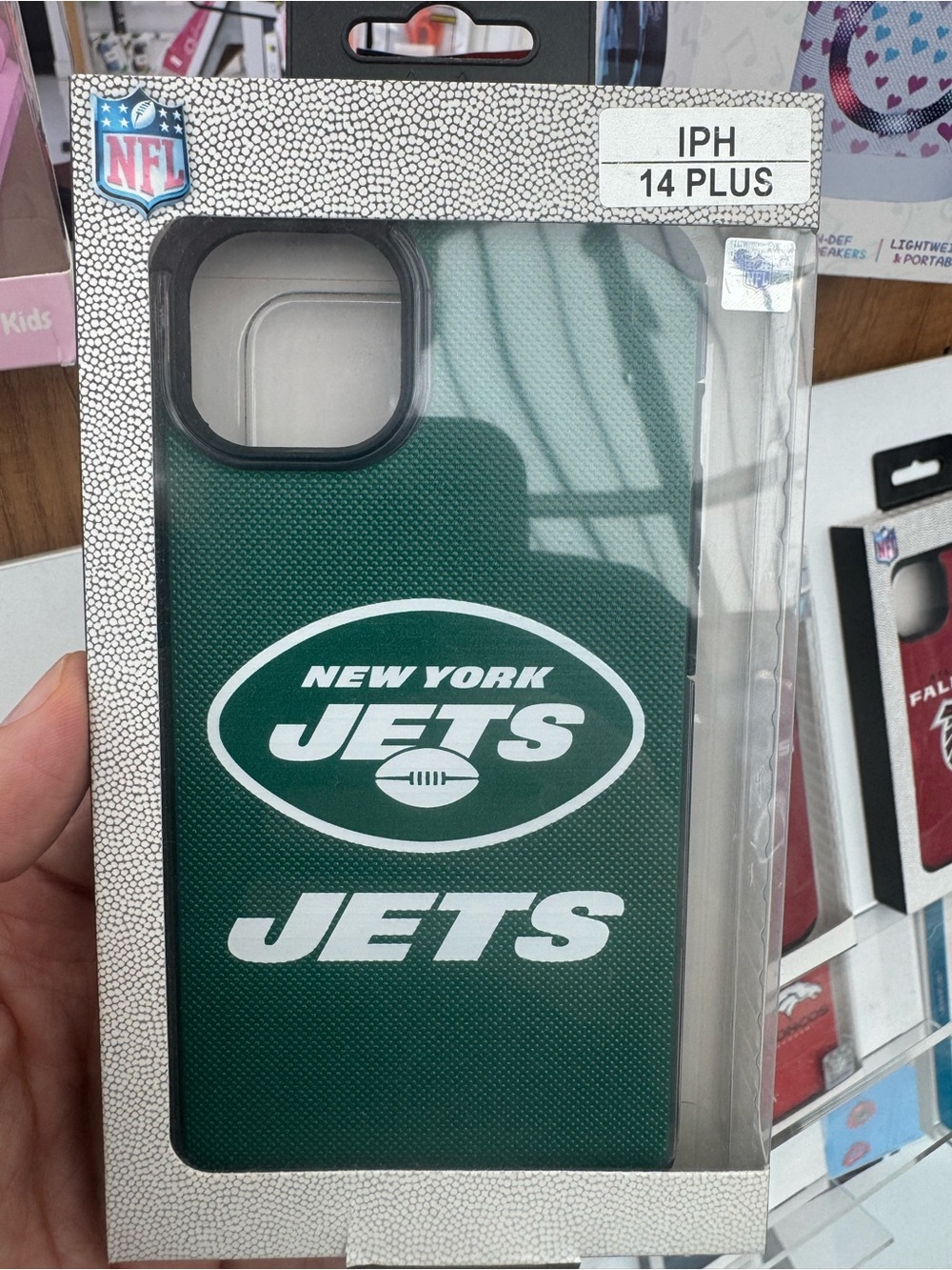 NFL New York Jets Green iPhone 14 Plus Case